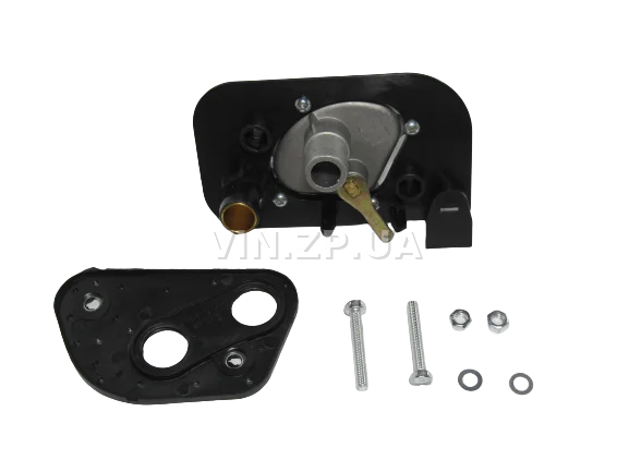 Кран отопителя печки АЛЯСКА ВАЗ 2108, 2109, 21099, 2110, 2113, 2114, 2115, УАЗ 3160, с медной втулкой