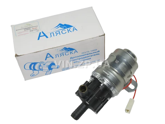 Насос отопителя салона 16мм АЛЯСКА ГАЗ, ГАЗель, Соболь 2705, 2217, УАЗ, диаметр штуцера 16 мм, циркуляционный электронасос,