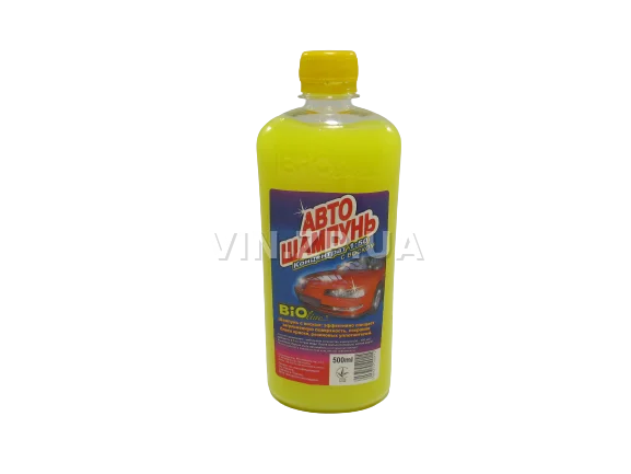Автошампунь BioLine С Воском Концентрат 1:50 (500 мл) 2