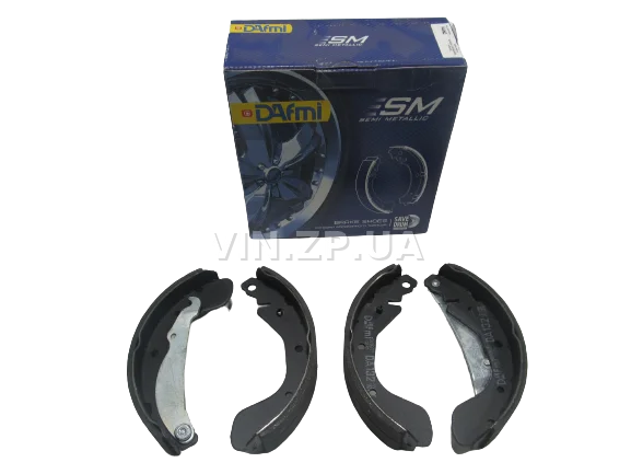 Колодки тормозные задние DAFMI Ланос, Сенс, Нексия, комплект 4шт, серия SM-Semi Metallic, 96226110