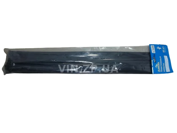 Хомут пластиковый черный (50 шт) АЛЯСКА 450 х 4,7 мм кабельная стяжка