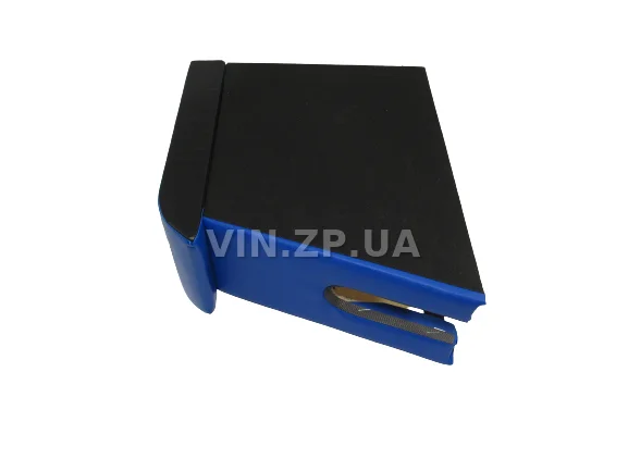 Подлокотник органайзер VRN ВАЗ 2104, 2105, 2107, черно-синий с вышивкой "Lada Classic" 5