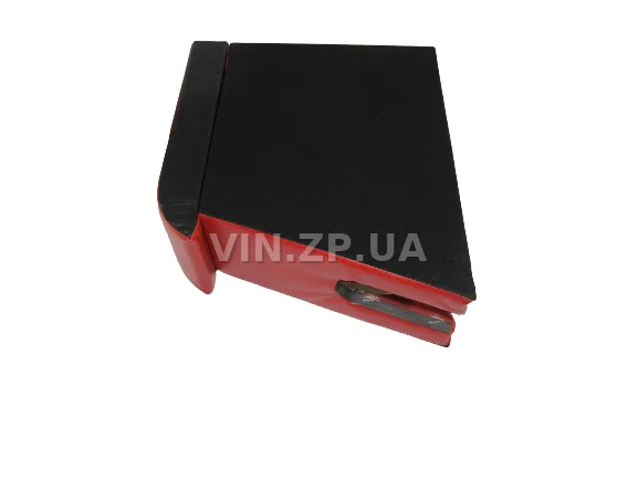 Подлокотник органайзер VRN ВАЗ 2101, 2102, 2103, 2106, черно-красный с вышивкой "Lada Classic" 5