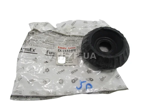 Опора амортизатора EuroEx Авео, Матиз, стойки передней, усиленная, без подшипника, OEM 95015324