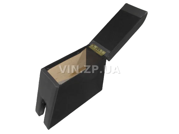 Подлокотник органайзер VRN ВАЗ 2104, 2105, 2107, черно-серый с вышивкой "Lada Classic" 3