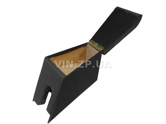 Подлокотник органайзер VRN ВАЗ 2108, 2109, черно-серий с вышивкой "LADA Samara" 3