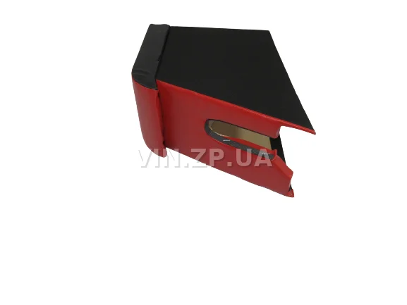 Подлокотник органайзер VRN ВАЗ 2108, 2109, черно-красный с вышивкой "LADA Samara" 5