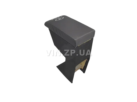 Подлокотник органайзер VRN ВАЗ 2110, 2111, 2112, черно-серий с вышивкой "LADA VEGA" 4