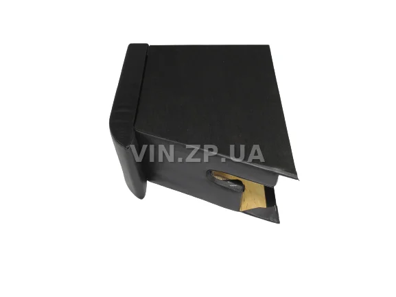 Подлокотник органайзер VRN Ланос, Сенс, черно-серый с вышивкой "Daewoo Lanos" 5