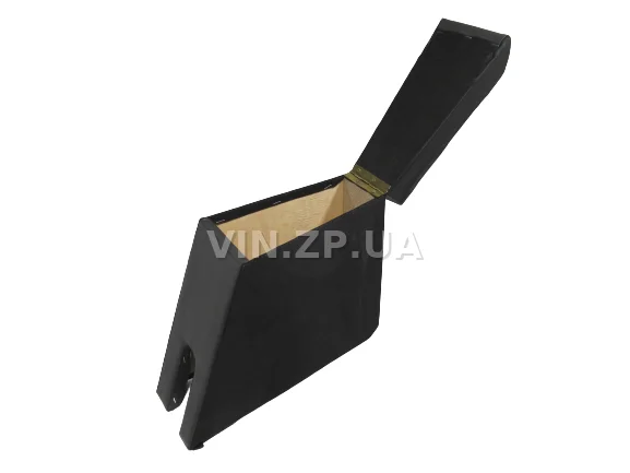 Подлокотник органайзер VRN ЗАЗ 1103 Славута, черно-серый с вышивкой "Slavuta " 3