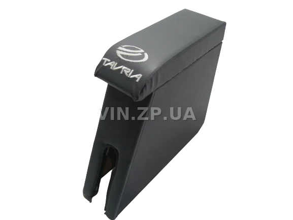 Подлокотник органайзер VRN ЗАЗ 1102 Таврия, черно-серый с вышивкой "Tavria"