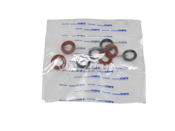 Кольцо уплотнительное форсунки Ланос, Сенс, Нексия FSO к-кт 8шт, OEM 25169195, 17108225 2