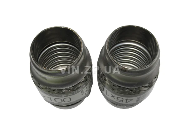 Гофра глушителя и приемной трубы 45 х 100 EuroEx 2-х слойная 2