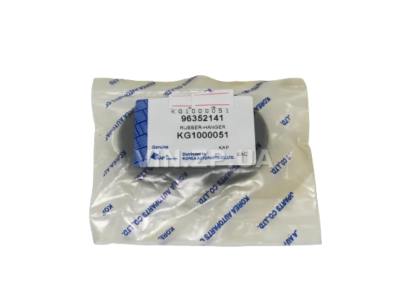 Подушка резонатора Ланос, Сенс, Авео KAP 1шт, резина OEM 96351183 5