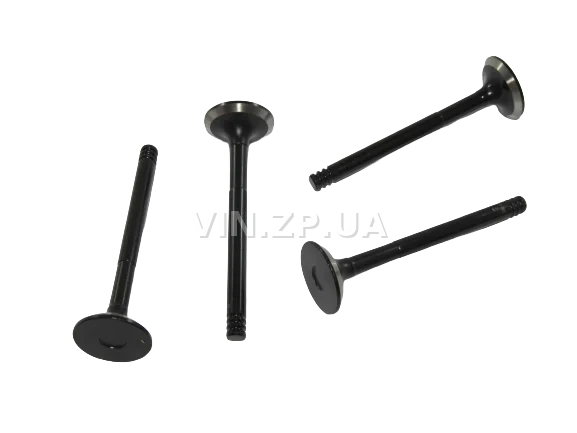 Клапан RAF ВАЗ 2108, 2109, 21099, 2110, 8 клап двиг 1.3-1.5л, ГАЗ двиг ЗМЗ-406, комплект выпуск 4 шт 4