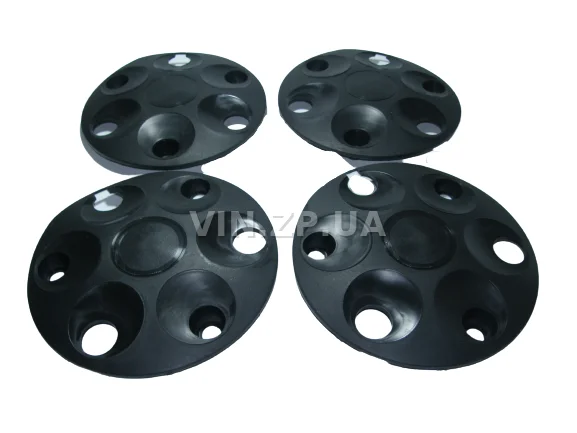 Колпак колеса САТУРН Таврия 1102, 1103, 1105, штатный, черный, комплект 4шт