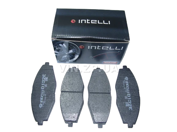 Колодки тормозные передние DAFMI Ланос, Сенс, Матиз, R13", комплект 4шт, серия премиум-INTELLI, 96316582