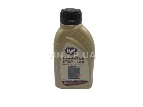 Герметик радиатора K2 RADIATOR STOP LEAK системы охлаждения, 400 мл, жидкий 1