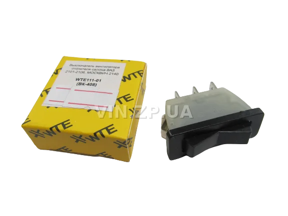Выключатель оборотов печки ВАЗ 2101, 2102, 2103, 2106 WTE 3 положения, 3 контакта (ВК-408) 5