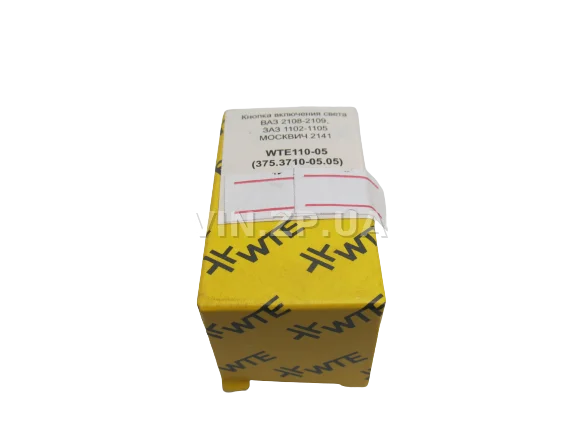 Кнопка габаритов WTE ВАЗ 2108, 2109, 21099, 2113, 2114, 2115, Таврия 1102, 1103, 1105, 9 контактов, 375.3710-05.05