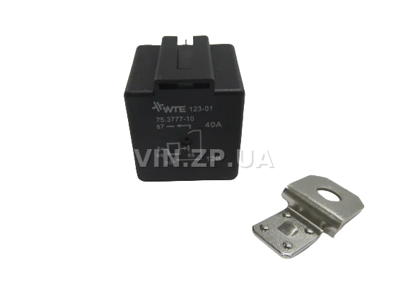 Реле 40А WTE Универсальное 4 Контактное 75.3777-10 3