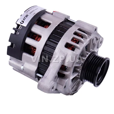 Генератор Ланос, Авео, Нексия, Нубира АТЭК шкив 5РК, 85 А, OEM 96303556