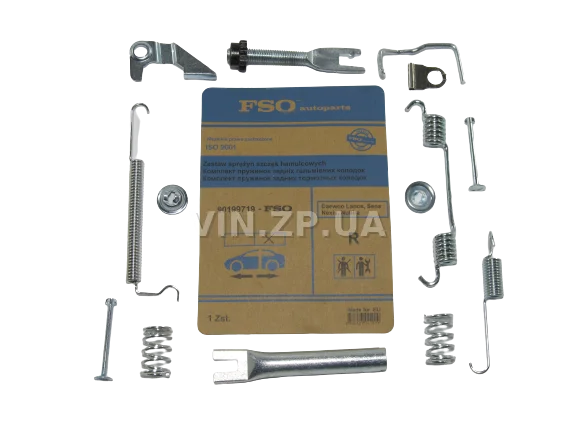 Ремкомплект Задних Тормозных Колодок FSO Ланос Сенс Нексия Правый 90199719