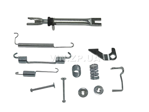 Ремкомплект Задних Тормозных Колодок FSO Авео Правый С Планкой 96456495 2