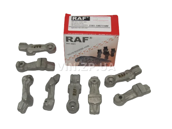 Рокер RAF ВАЗ 2101, 2102, 2103, 2104, 2105, 2106, 2107, 2121, 21213,  рычаг коромысло клапана, к-т 8шт