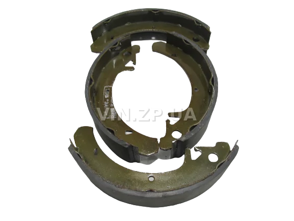 Колодки тормозные задние ЗАРЗ ВАЗ 2108, 2109, 21099, 2110, 2111, 2112, 2113, 2114, 2115, без ABS, комплект 4шт 2