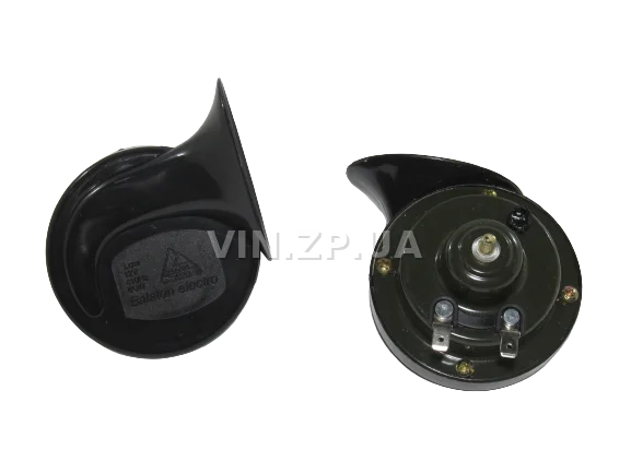 Сигнал звуковой BALATON 12V, 2-х контактный,  в комплекте с реле, к-кт 2шт 3