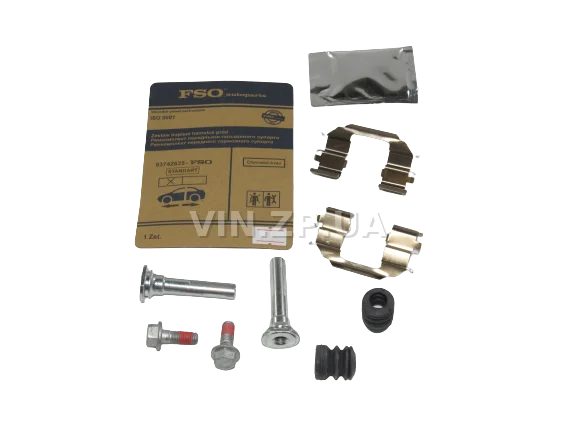 Палец направляющий ремкомплект суппорта FSO Авео, Лачетти, стандартный размер, OEM 93742635