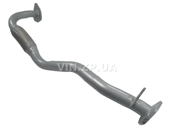 Труба приемная Ланос 1.5 седан, хетчбэк UnivEX с гофрой 96352212 4