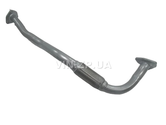 Труба приемная Ланос 1.5 седан, хетчбэк UnivEX с гофрой 96352212