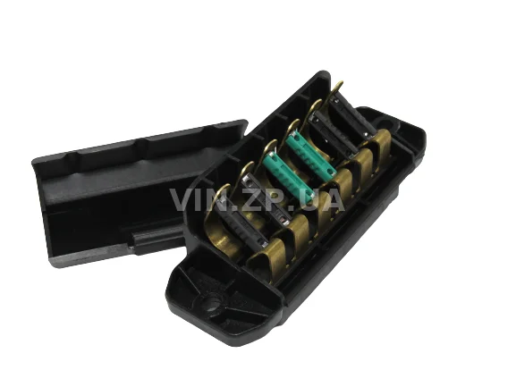 Блок предохранителей ВАЗ 2101, 2102, 2103, 2106 STANDARD малый, старого образца, 6 предохр. 6