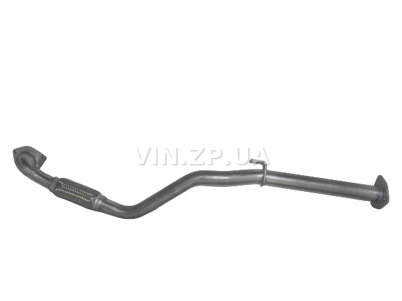 Труба приемная Ланос 1.5 Евро-2 ВИДЕКС под вертикальный катализатор, длинная, алюминизированная OEM TF69Y0-1203010-22 5