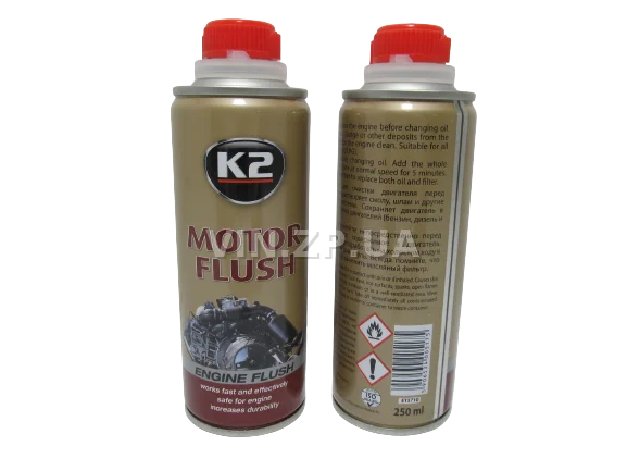 Промывка двигателя К2 MOTOR FLUSH 250 мл очиститель масляной системы