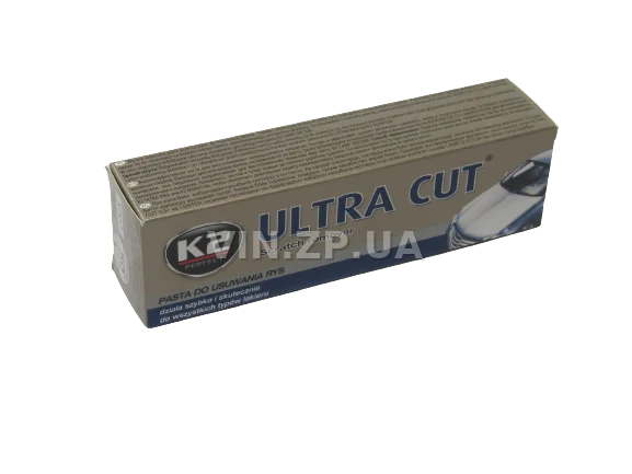 Паста полироль кузова и фар К2 Ultra Cut 100 гр, для глубоких царапин кузова, для ручной полировки 4