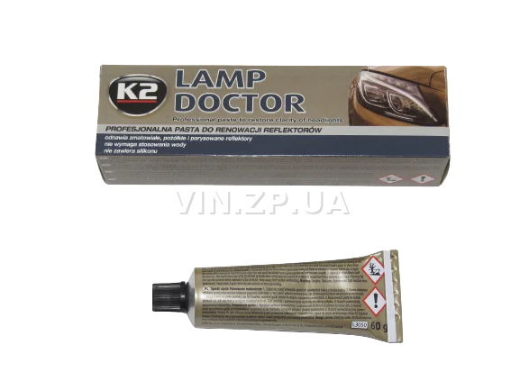 Паста полироль для фар К2 Lamp Doctor 60 гр 3