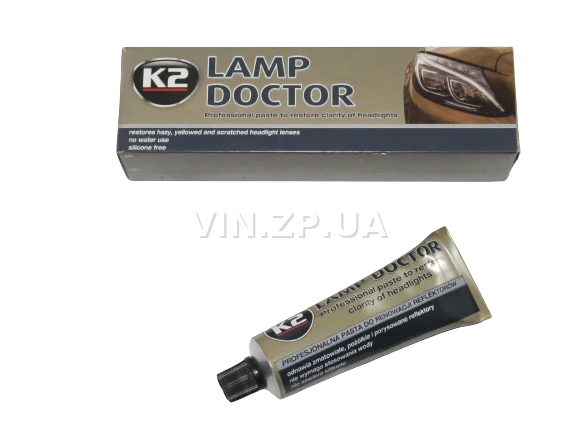 Паста полироль для фар К2 Lamp Doctor 60 гр 1