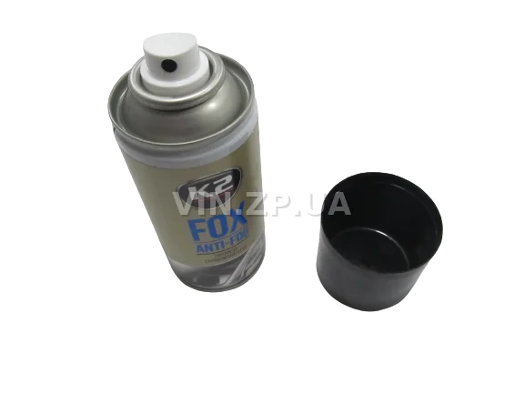 Антизапотеватель Стекол Автомобиля K2 FOX Аэрозоль От Запотевания 150мл K632 2