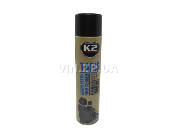 Очиститель салона сидений обивки К2 Tapis 600 мл пенный аэрозоль