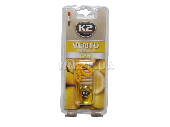 Ароматизатор освежитель воздуха "Лимон" K2 VENTO 8 мл