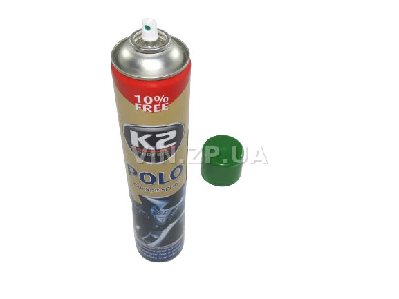 Полироль для пластика Новый автомобиль К2 Polo Cockpit 750 мл аэрозоль 3