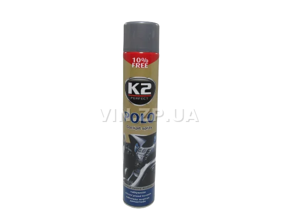 Полироль для пластика Мужской К2 Polo Man 750 мл аэрозоль