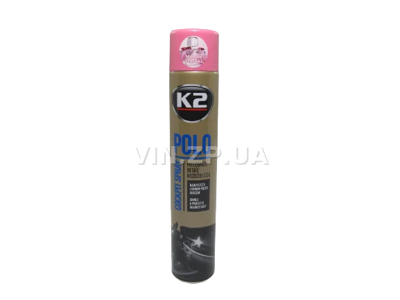 Полироль для пластика Женский К2 Polo Woman 750 мл аэрозоль 1