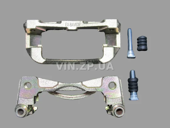 Скоба суппорта EuroEx Авео Т-200, Т-250, Т-255, 13 " левая=правая, переднего тормозного цилиндра, OEM 96534637