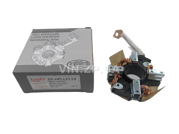 Щетки стартера в сборе EuroEx ВАЗ 2110, 2111, 2112, 2170, 2171, 2172, металлический корпус-старого образца