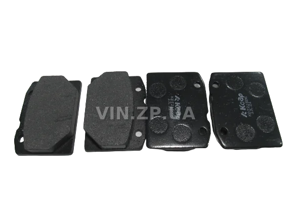 Колодки тормозные передние КЕДР ВАЗ 2101, 2102, 2103, 2104, 2105, 2106, 2107, комплект 4шт 3