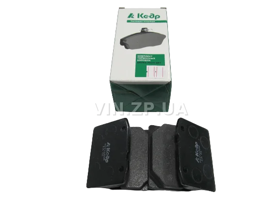 Колодки тормозные передние КЕДР ВАЗ 2101, 2102, 2103, 2104, 2105, 2106, 2107, комплект 4шт 1